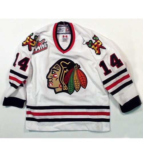 Custom WHL Portland Winterhawks 2009-Pres Paul Gaustad Home Hockey Jersey White